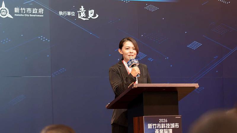高虹安市長致詞。