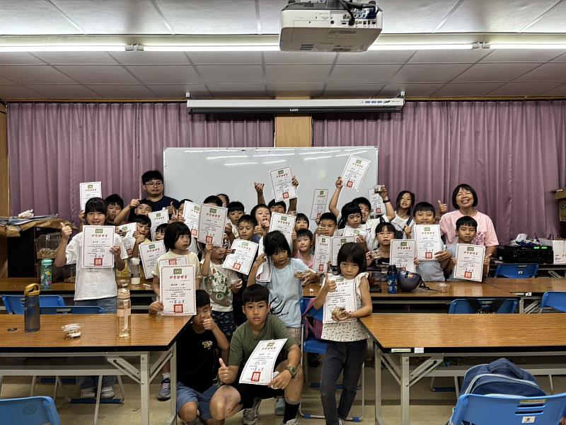 救國團暑期「甲蟲勇者探索營」圓滿落幕近90位學員探索昆蟲奧秘