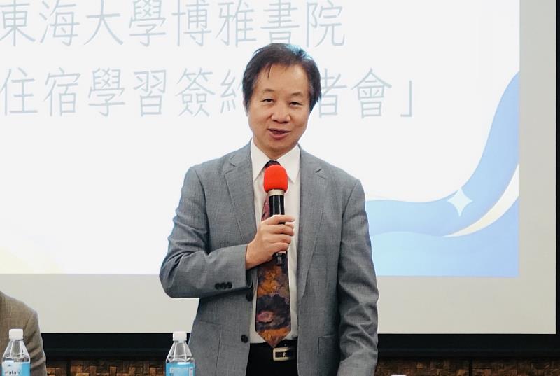 張國恩強調，東海推動AI原生大學，不是用AI取代原有教育，而是要讓AI與東海70年來的博雅教育傳統重新結合。