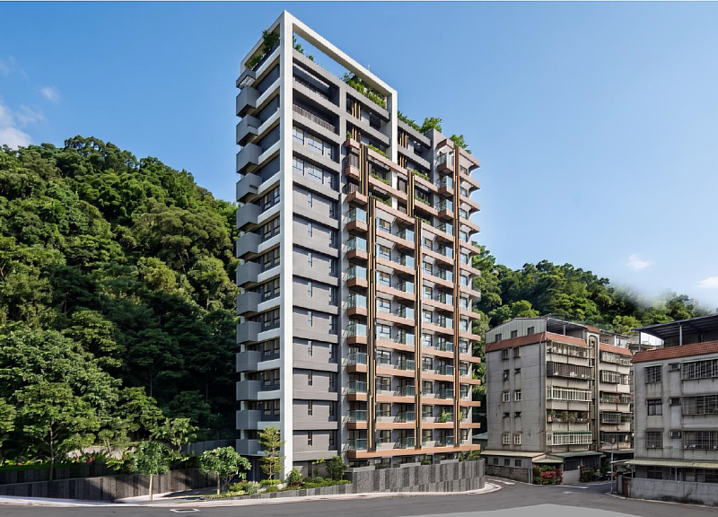 最優申請人更新後建築外觀模擬圖。