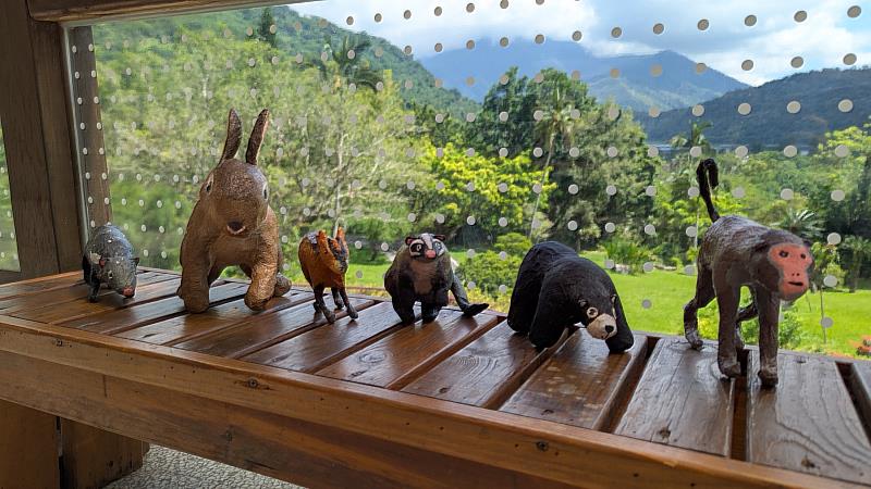 池南自然教育中心的淺山紙偶動物,也會在這次喀擦剪紙活動中亮相喔!