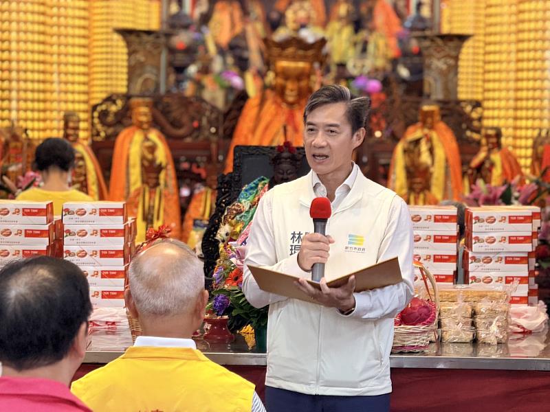 林琨瀚副市長致詞。