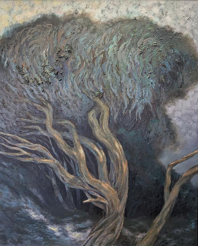 本次展出作品之一，《之間》