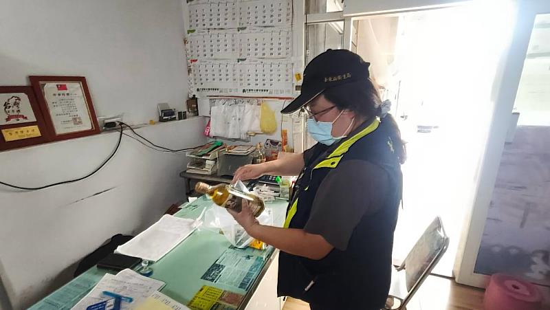 臺東抽驗縣內苦茶油製造廠 苯駢芘及重金屬檢驗結果皆合格