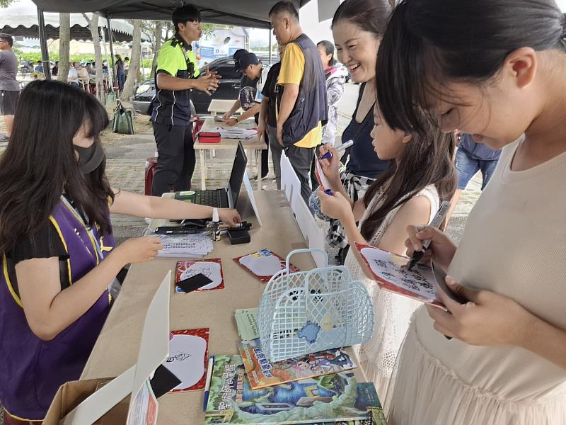 民眾踴躍參與廉政宣導遊戲