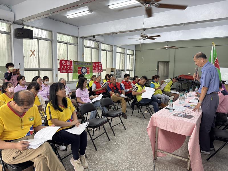 花蓮縣救國團召開第三季工作會報  凝聚義工力量推動在地公益