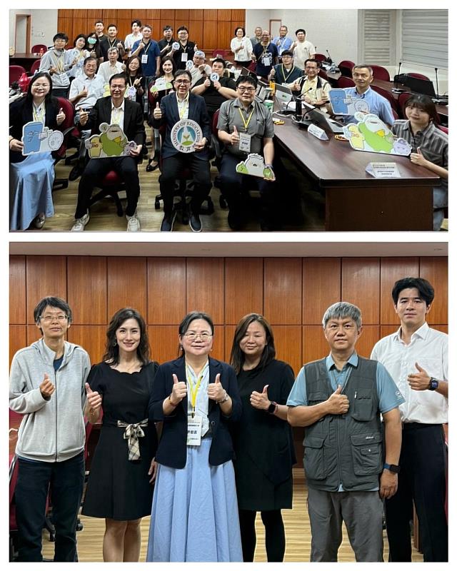 活動大合照與技高商業與管理群數位科技商業文書應用適性教學教材開發計畫團隊