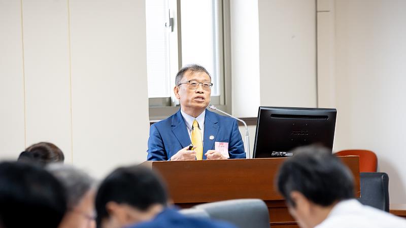 新創總會發言代表謝戎峰秘書長。(圖/新創總會提供)