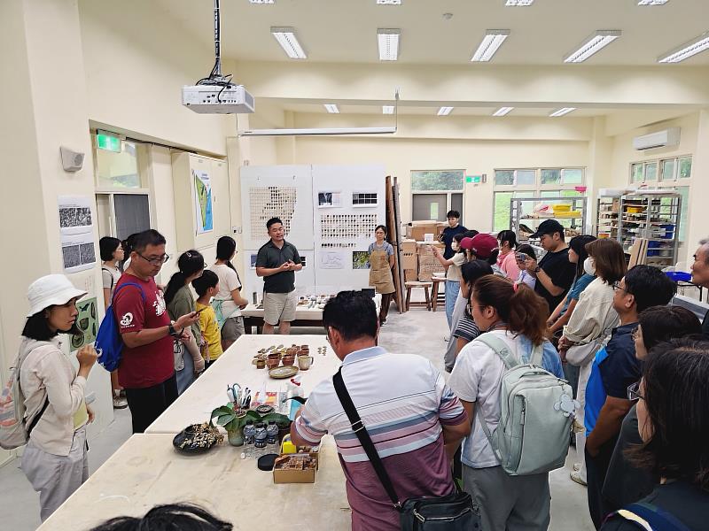光復污泥資源再利用展示。