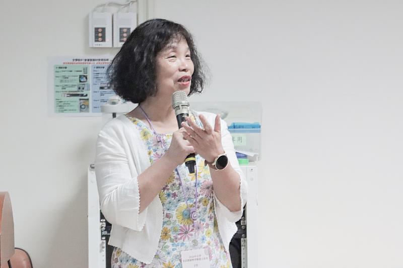 國立臺灣師範大學客語與客家文化教學研究中心張瓊惠主任開場致詞。