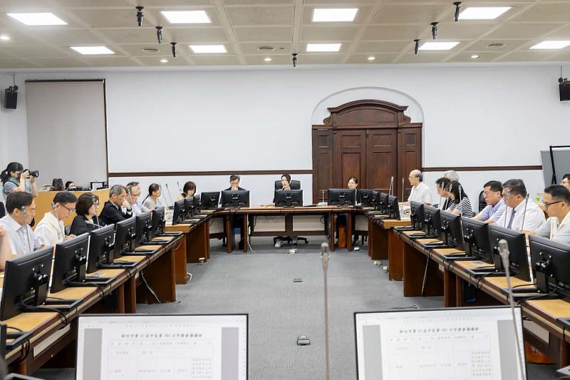 新竹市政府今日召開市務會議，由高虹安市長主持。