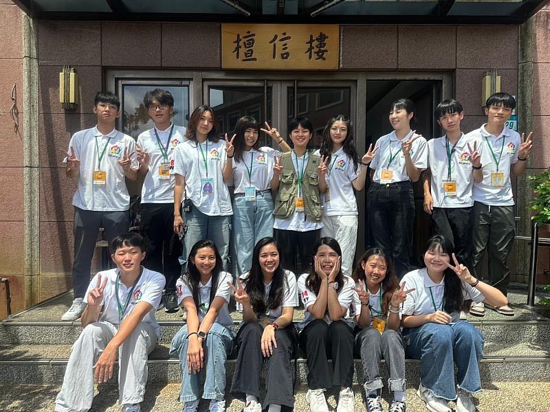 普仁小太陽參加靈鷲山國際青年團活動。(圖由靈鷲山佛教教團提供)