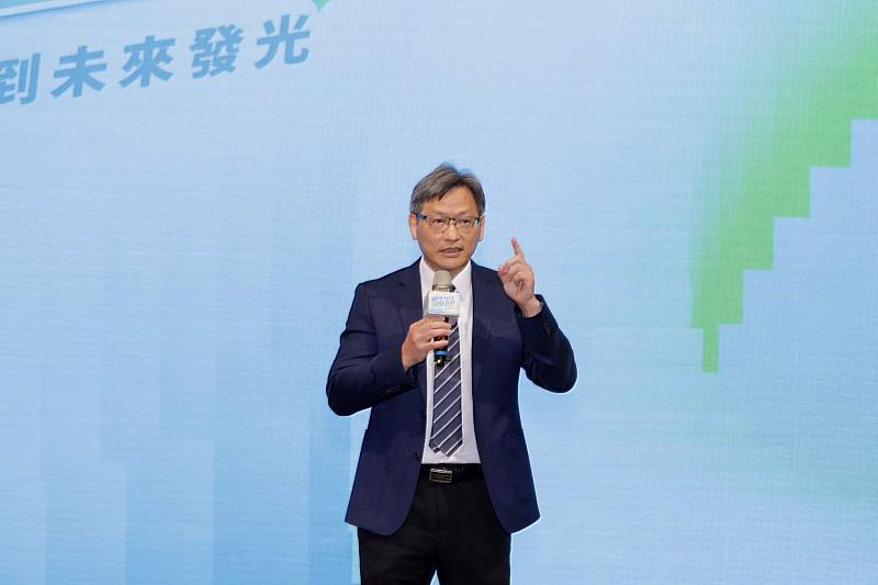 國立陽明交通大學副校長陳永富致詞。