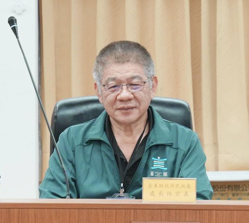 臺東縣政府團隊主管人事異動 民政處長林宏義出任第二席副縣長