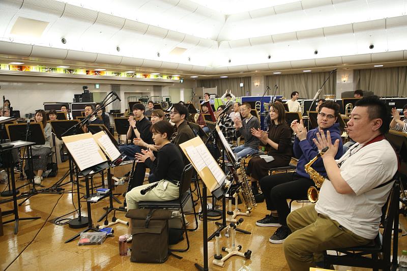 114年東京佼成管樂團與嘉頌重奏團合作錄音。