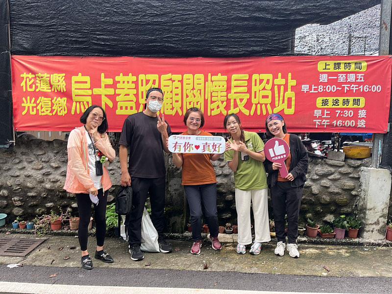 義剪設計師Josh表示非常感謝門諾基金會早療團隊的偏鄉義剪邀約。