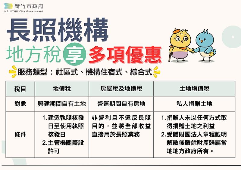 長照機構地方稅享多項優惠EDM