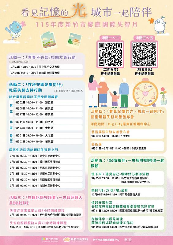 「看見記憶的光，城市一起陪伴」系列活動EDM