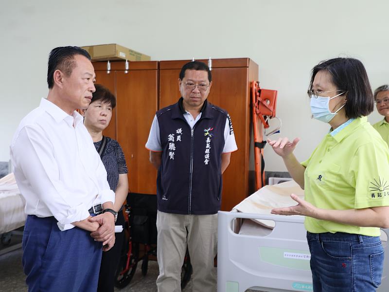 開學倒數 翁章梁視察義竹國中整備工作 守護師生安心學習