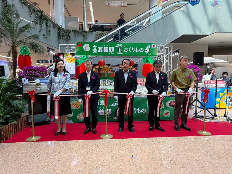 「嘉義優鮮」2度登陸宮崎！機場展售再升級 3大道之驛拓長期通路