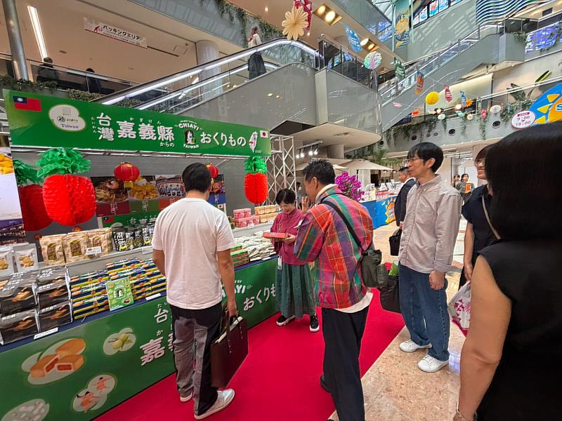 「嘉義優鮮」2度登陸宮崎！機場展售再升級 3大道之驛拓長期通路