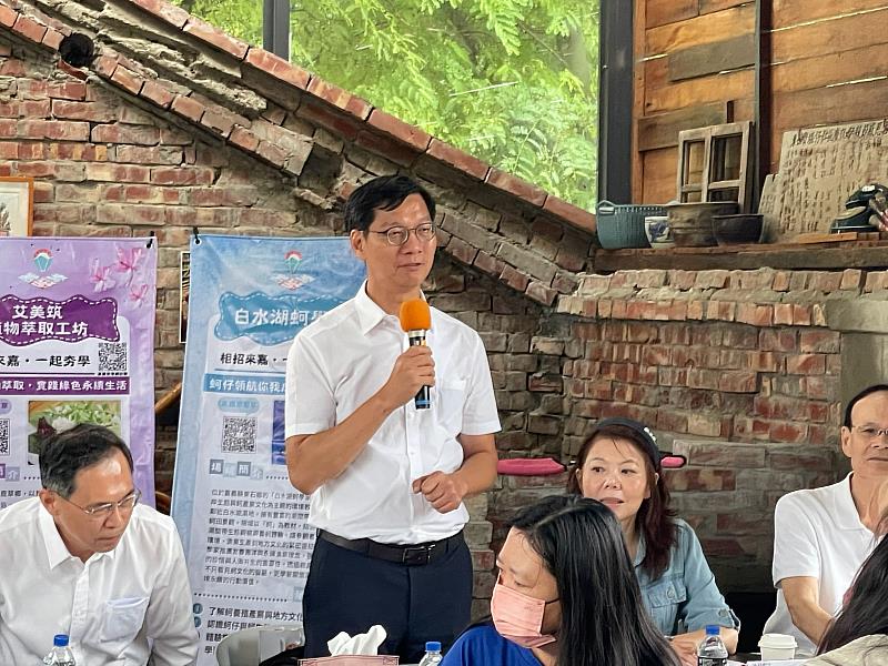 吳明烈教授致詞分享。
