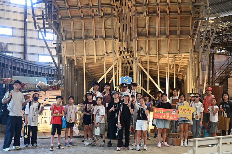 新竹市文化局辦理「115年度新竹市小小策展人培力計畫」，8月15日至19日舉辦為期5天的培力夏令營。