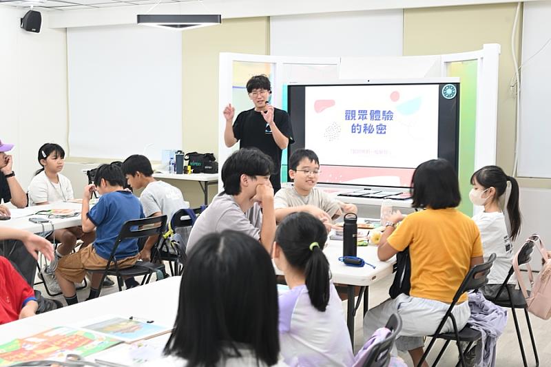 新竹市文化局辦理「115年度新竹市小小策展人培力計畫」，8月15日至19日舉辦為期5天的培力夏令營。