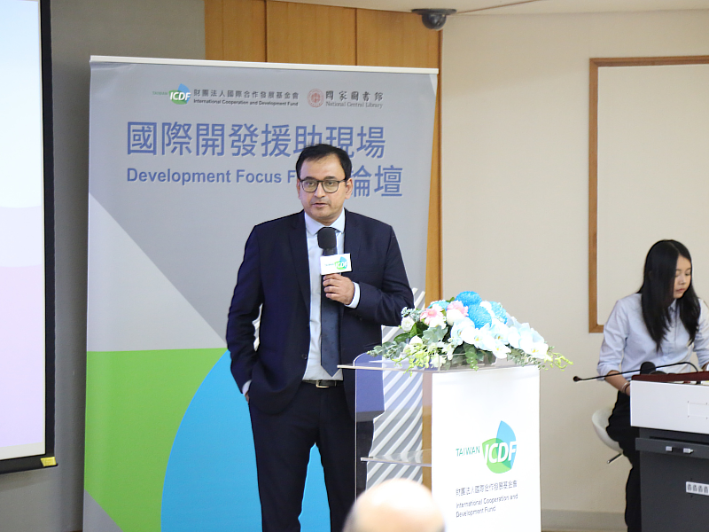 本次論壇專題演講邀請「印度安全、經濟與科技研究基金會」（RISET Foundation）常務董事兼策略關係總監Dr. Venkat Lokanathan主講。
