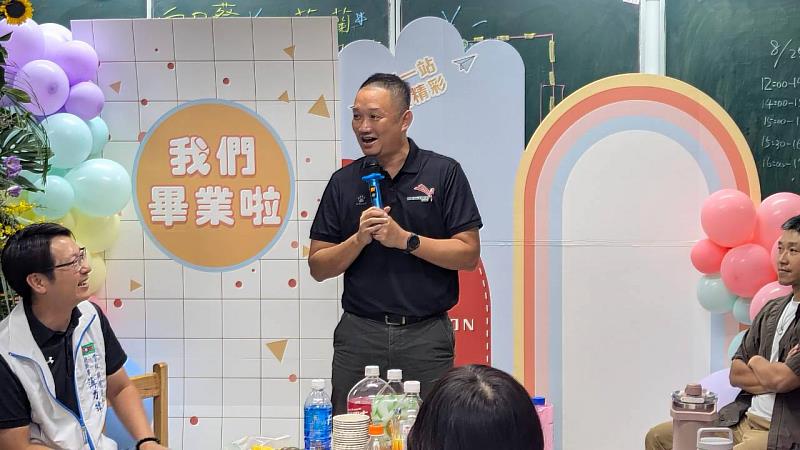 西螺農工郭恒瑞校長勉勵。