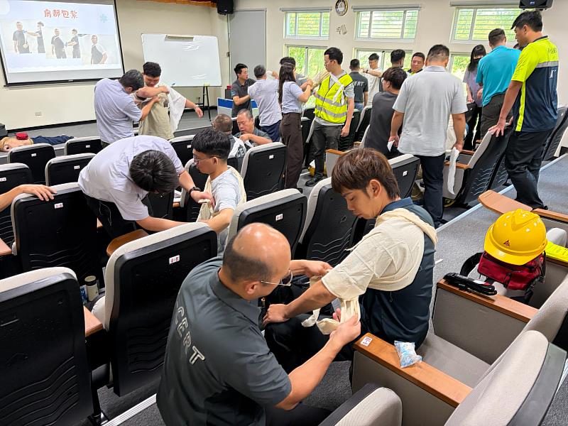 新竹市T-CERT再添生力軍,壯大民間防災能量。