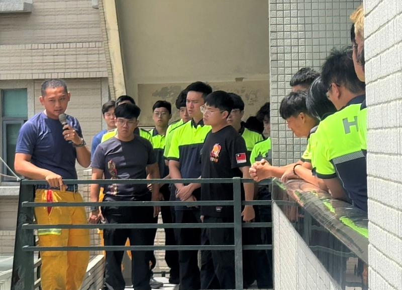 新竹市消防局辦理「115年度新進教官、助教培訓」厚植救災量能。