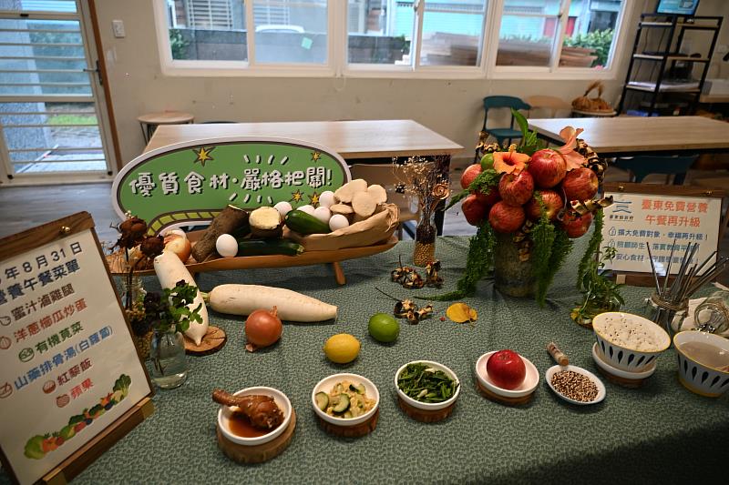 臺東營養午餐再升級 餐費提高比照臺北市 免費補助擴及私立國中小學生