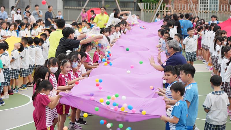 千日等待 嘉義市東區嘉北國小幸福跑道正式啟用