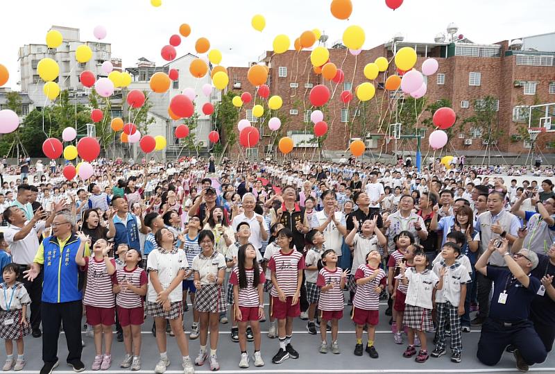 千日等待 嘉義市東區嘉北國小幸福跑道正式啟用