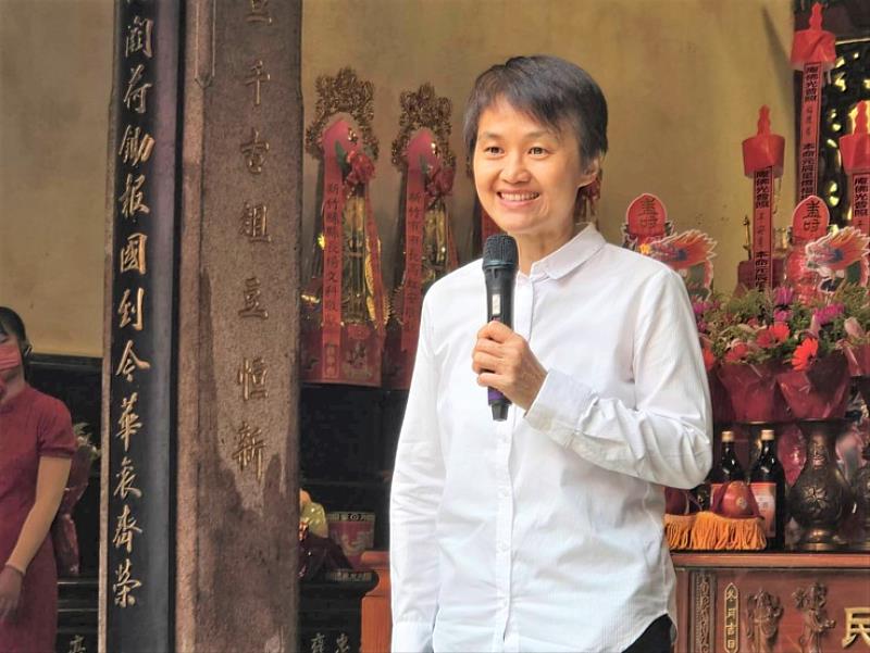 客委會古秀妃主委致詞。