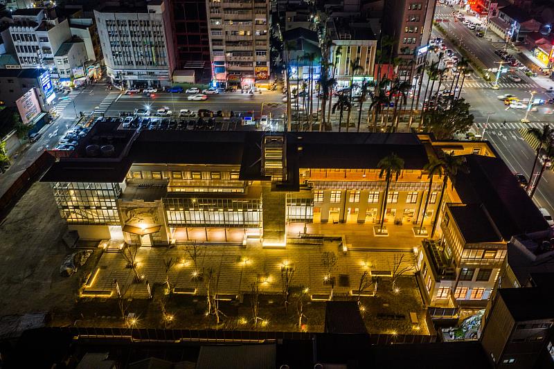 舊市公所空拍圖。