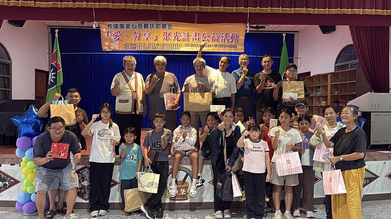 關懷送到心坎裡 花蓮「聚光計畫」愛心禮物圓滿送達