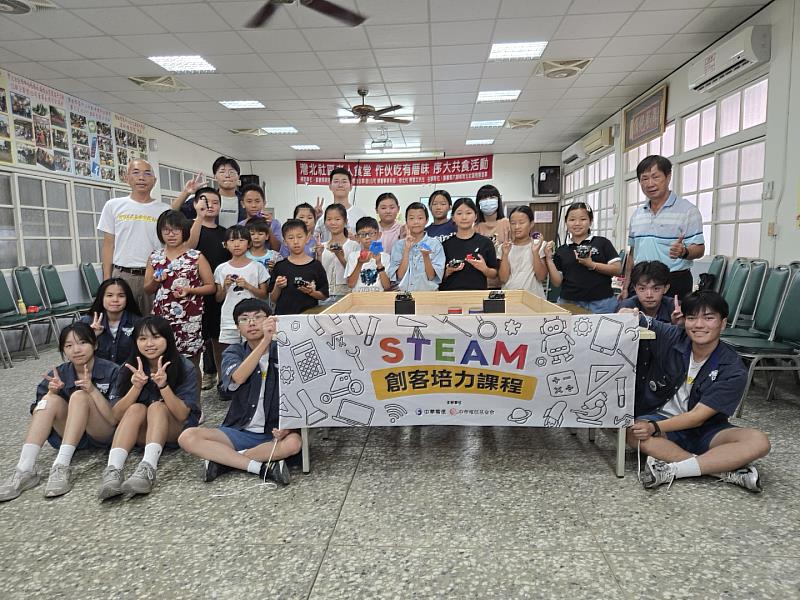 迎新學期！協同中學攜手灣北學童玩STEAM，用科技快樂收心。