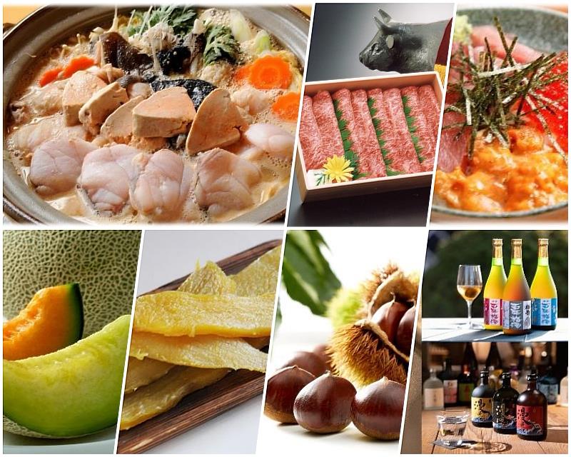 美食是茨城旅遊的重要魅力。「常陸牛」是代表性的高級黑毛和牛品牌，以細緻霜降與優雅脂香著稱；冬季則可品嚐茨城名物鮟鱇料理。「那珂湊魚市場」聚集新鮮海產、海鮮料理及壽司，是感受港町飲食文化的熱門景點。