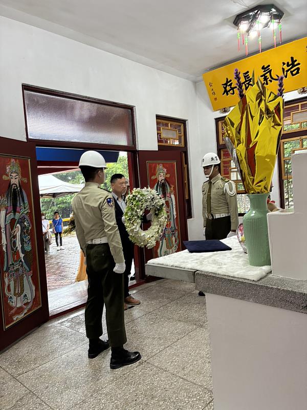 臺東縣115年秋祭革命先烈暨陣亡將士典禮。