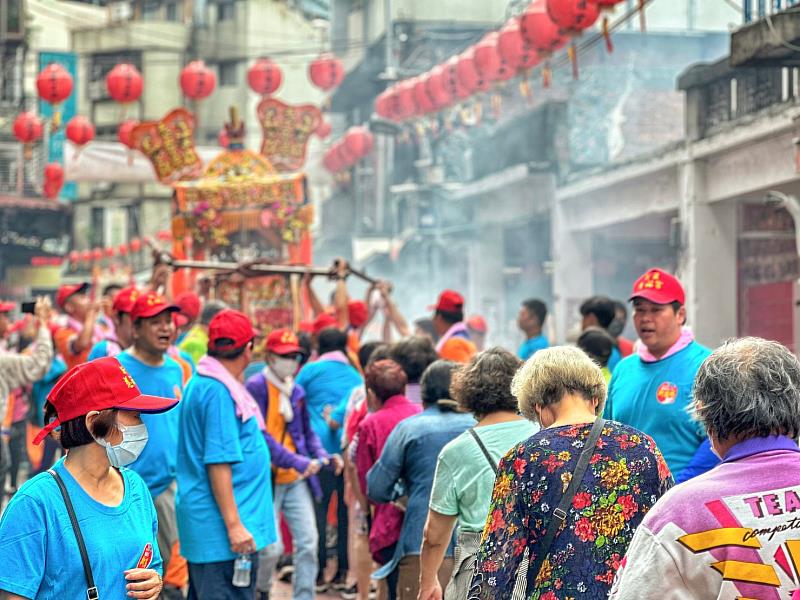 新莊慈祐宮建廟340週年值東北臺灣媽祖文化節，9月22日起廟街鬥鬧熱。