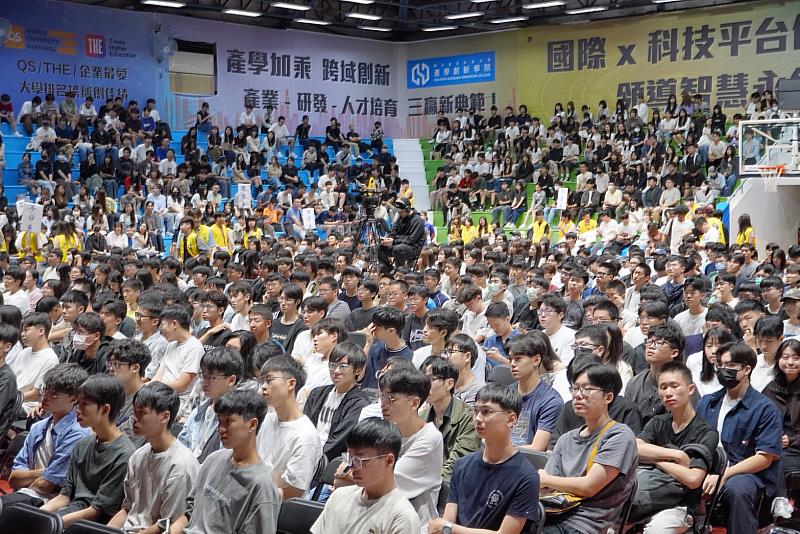 臺科大今(4)日舉行2026新生入學指導活動,新生齊聚校園,正式展開大學生活。
