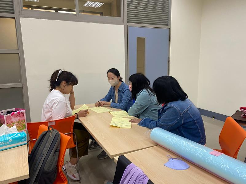 學員上課討論情形。