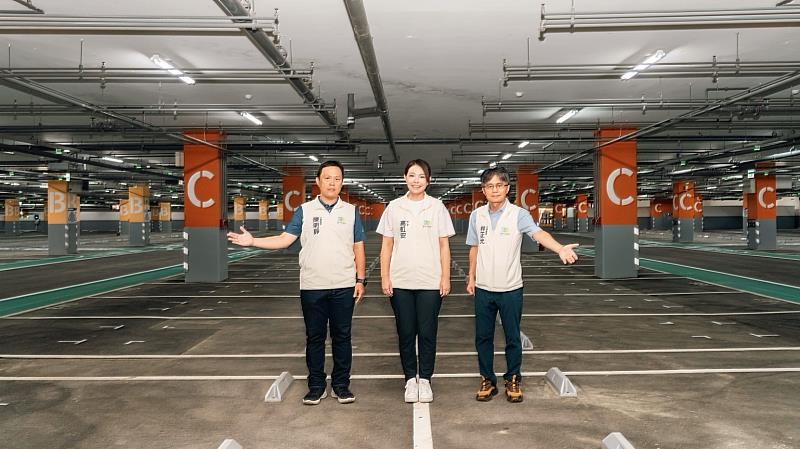 竹市棒球場地下停車場各項設備測試完成。