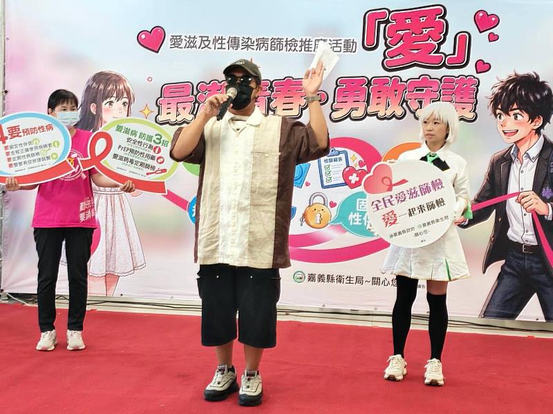 嘉義縣衛生局攜手嘉科大守護青年健康，將篩檢、疫苗「外送」至校園