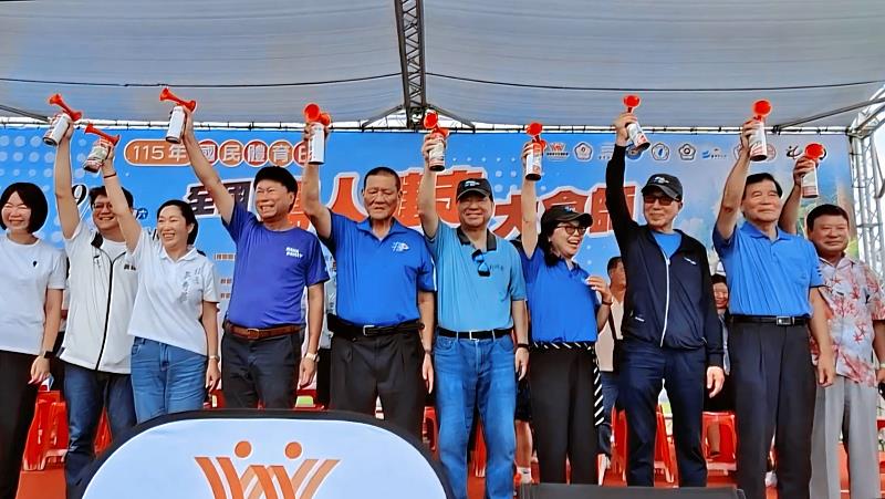 救國團號召近千人響應「115年國民體育日全國萬人健走大會師」 基隆義工跨縣市服務展現熱情與行動力