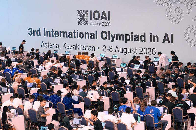 國際人工智慧奧林匹亞競賽（IOAI 2026），本屆參賽國家及地區達108個，規模僅次於國際數學奧林匹亞競賽。照片取自IOAI官方網站
