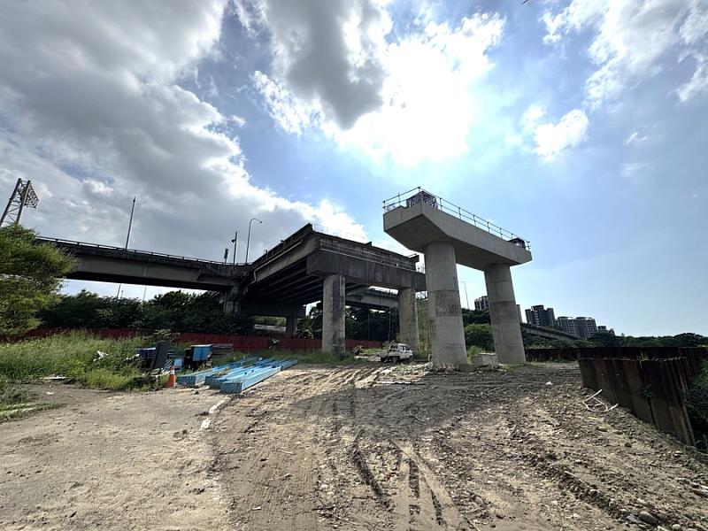 台1線替代道路銜接段處。