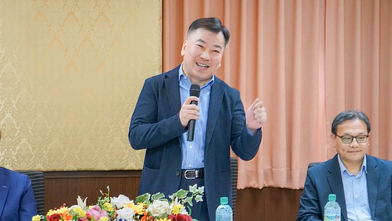 崑山科大李天祥校長致詞。